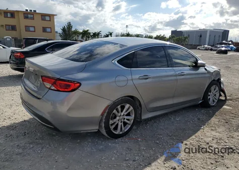 2015 Chrysler 200 Limited from USA, damaged, VIN 1C3CCCAB9FN754729